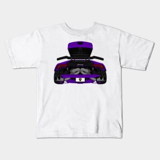 HURACAN PURPLE Kids T-Shirt